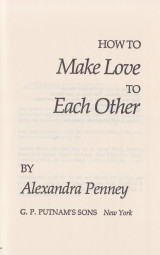 How to Make Love to Each Other