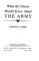 What the Citizen Should Know about the Army