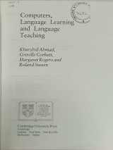Computers, Language learning and language teaching