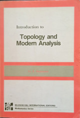 Introduction to Topology and Modern Analysis
