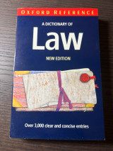 A Dictionary of Law