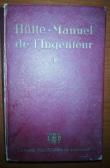 Hütte. Manuel de l'ingénieur