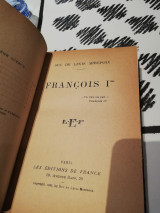 François 1er …