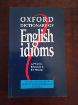 Oxford Dictionary of English Idioms, volume 2, Paperback