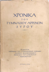 Χρονικά του Γυμνασίου Αρρένων Σύρου