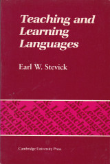 Teaching and learning languages