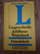 Langenscheidts Jubiläumswörterbuch Französisch