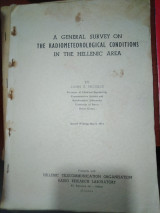 A General Survey on the Radiometeorological Conditions in the Hellenic Area