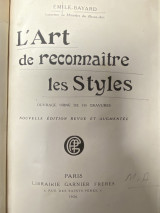 L’Art de reconnaître les Styles