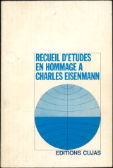 Recueil d'études en hommage à Charles Eisenmann