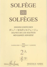 Lemoine Solfege 2A μελωδικές ασκήσεις