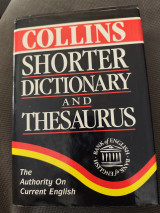 Collins shorter dictionary and thesaurus
