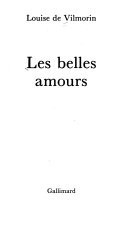 Les belles amours