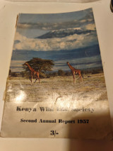 Kenya Wild Life Society second annual report 1957