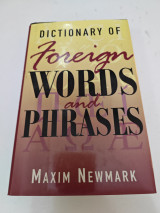 Dictionary of foreign words and phrases