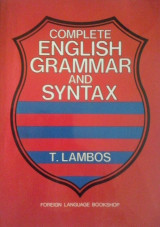 COMPLETE ENGLISH GRAMMAR & SYNTAX