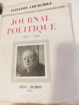Journal politique 1936 1939 Winston Churchill
