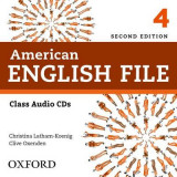 American English File 4 CD Audio Class (4) 2nd Ed