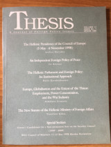 Thesis A Journal of Foreign Policy Spring 1998