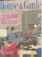 House and Garden March 1965