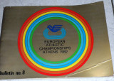 European athletic championships athens 1982 bulletin no 8