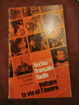 Textes en français facile Voltaire la vie et l œuvre