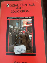 Social Control and education