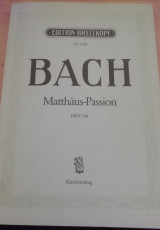 Bach (Matthaus-Passion bwv 244)