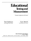 Educational Testing and Measurement