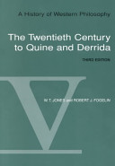 The Twentieth Century to Quine and Derrida