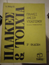 Πλάκες & τοιχία πίνακες άμεσου υπολογισμου