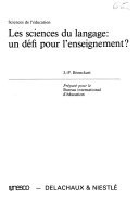 Les sciences du langage