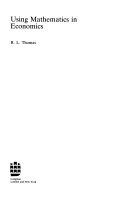 Using Mathematics in Economics