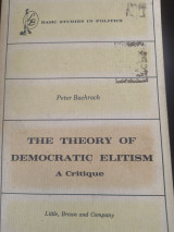 The Theory of Democratic Elitism