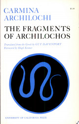 The Fragments of Archilochos