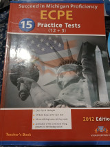 Succeed in Michigan Proficiency 15 Practice Tests (12+3) Teacher's Book + 4cds