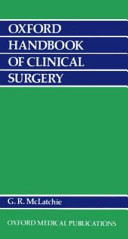 Oxford Handbook of Clinical Surgery