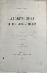 La Revolution Greque et les Sources Turques
