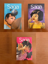 Saga Book 1-3: Deluxe Edition Hardcover