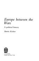 Europe Between the Wars