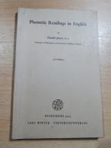 Phonetic Readings in English