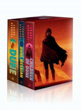 Frank Herbert's Dune Saga 3-Book Deluxe Hardcover Boxed Set Dune, Dune Messiah, and Children of Dune