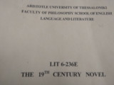 Lit 6-236E the 19th century novel