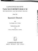 Langenscheidt diccionario de bolsillo de las lenguas española y alemana
