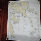 Ναυτικός χάρτης Α. Μαλέας μέχρι Α. Κύμης 1984
