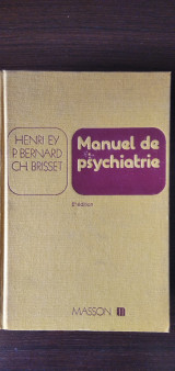 Manuel de psychiatrie