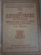 Les Classiques Favoris du Piano (Τόμος 1)