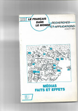 Médias, Faits et effets.