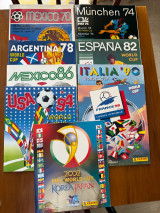 Συλλογή Panini World Cup Reprinted - Non Stickers 9 διοργανώσεων (Mexico 1970 - South Korea 2002)