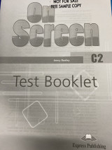 On Screen c2 Test Booklet